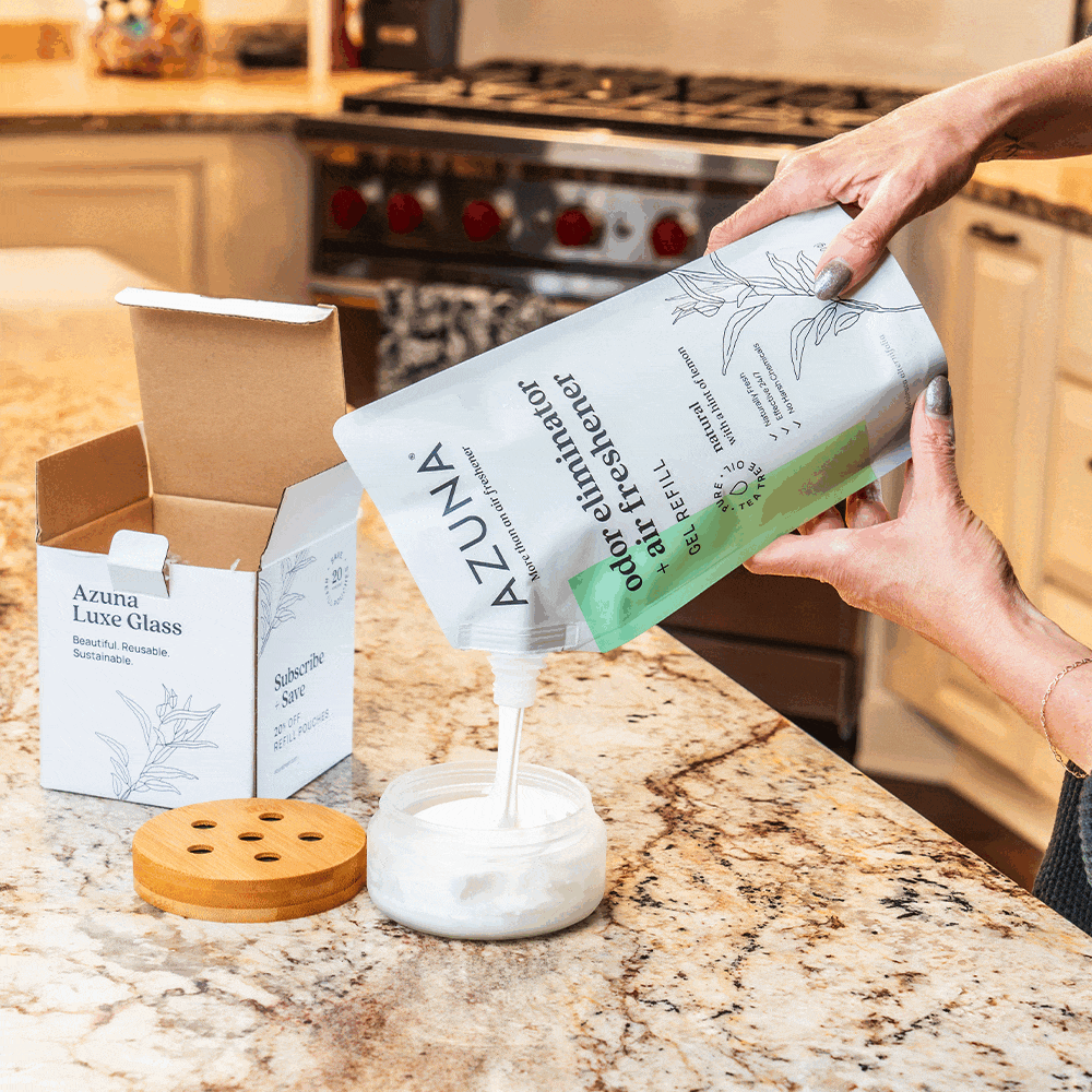 lawendowy naturalny odświeżacz powietrza gałązki lawendy suszonej w szklanym słoiku z pokrywką na półce